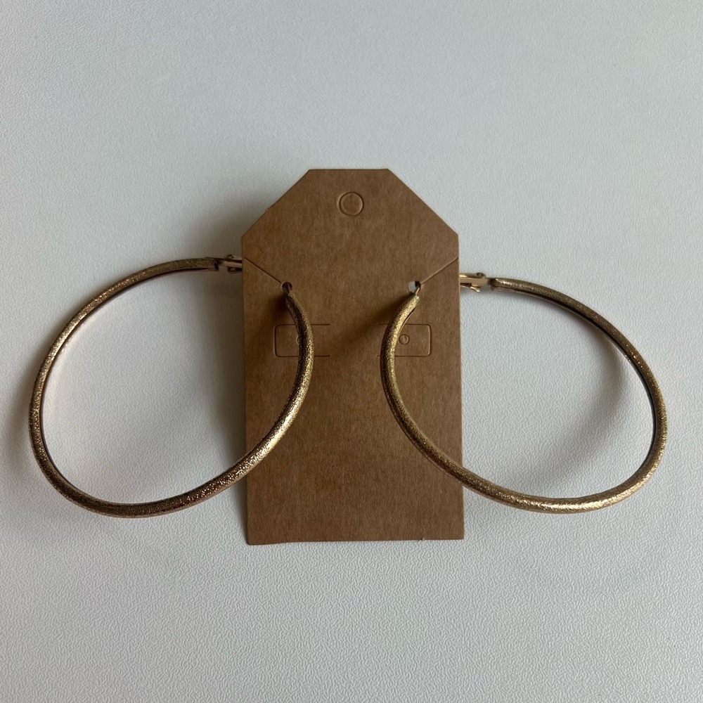 Gold Hoop Earrings